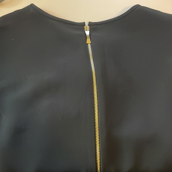 Kate Spade Kite Bow Crepe Fit & Flare Keyhole Black Dress Kate Spade New York - Picture 8 of 10